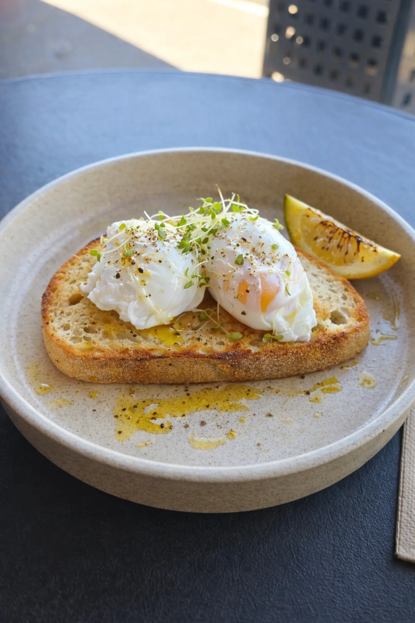 Fresh café breakfast at Farmgate Cafe and Co